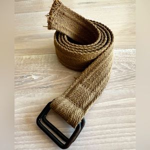 Tan Canvas Belt